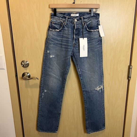NWT Moussy Vintage Loews Straight Jean - Picture 1 of 6
